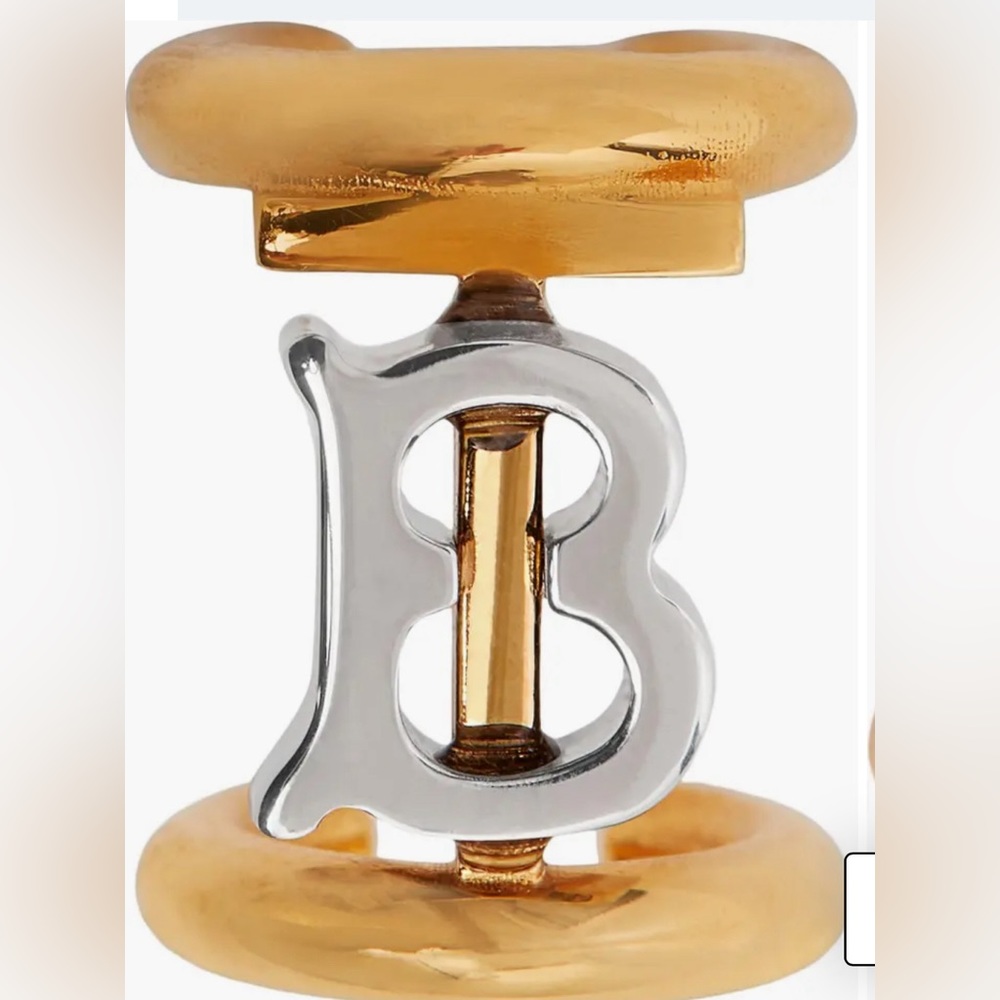 Burberry TB monogram logo Earcuff